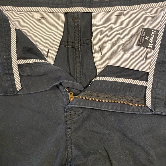 Hurley Navy chino pants. 32”x29” - Picture 2 of 3
